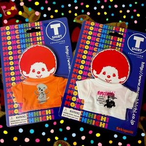Official Sekiguchi Monchhichi Novelty T Shirt Collection